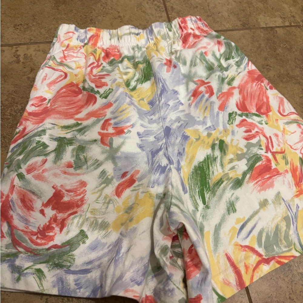 Jones New York Sport Floral Cotton Jacket with 2 matching shorts. 90s petite🎀 - Picture 15 of 15